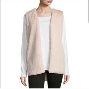 Liz Claiborne Faux Fur Vest